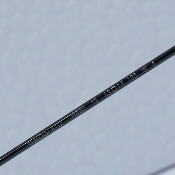 Dior MISSDIOR B1U H4B0 Cat Eye Sunglasses - Gunmetal/Blue - Picture 8 of 10